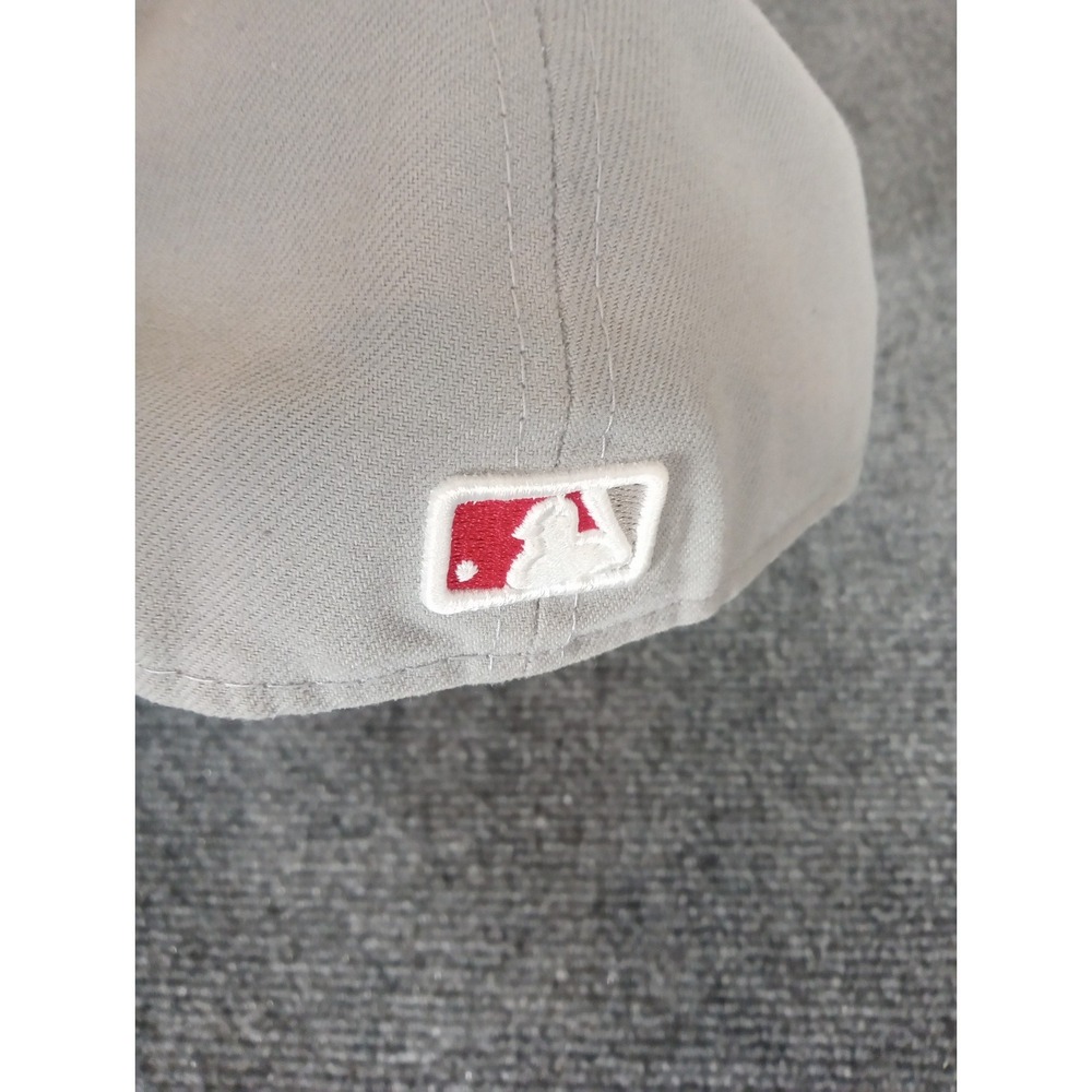 New Era 59 Fifty Miami Marlins Fitted 7 5/8 Embroidered Gray Hot Pink NWOT - Picture 7 of 15